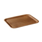 KINTO RECTANGULAR TRAY 320 BY 240MM TEAK