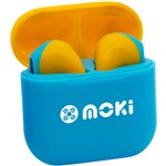 MOKIPODS MINI TWS EARBUDS VOLUME LIMITED FOR KIDS BLUEYELLOW