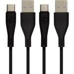 MOKI LIFE USB CABLE USBA TO USBC 900MM PACK 2