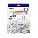 MUNGYO ACRYLIC PAINT STIX SET OF 12