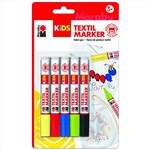 MARABU KIDS TEXTILE MARKERS SET 5