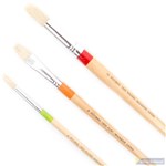 ROYMAC 1600 HOG HAIR PAINT BRUSH ASSORTED PACK 3
