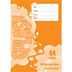 SPLASH EXERCISE BOOK 8MM RULED 60GSM 64 PAGE A4