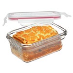 OXO RECTANGULAR GLASS CONTAINER OVEN SAFE 485ML