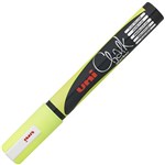UNI PWE5MFLY CHALK MARKER BULLET TIP 25MM FLUORO YELLOW