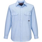 PORTWEST SYDNEY LIGHT WEIGHT SHIRT LONG SLEEVE BLUE  XL