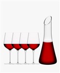 PLUMM GIFT SERIES SET OF 4 NO 1 GLASSES  FLINDERS DECANTER