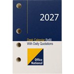 DESK CALENDAR REFILL SIDE PUNCH 2026