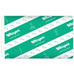 WHISPER DELUXE COMPACT HAND TOWEL 1PLY WHITE CARTON 16