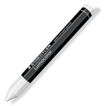 STAEDTLER LUMOCOLOR PERMANENT OMNIGRAPH CRAYON WHITE PACK 12