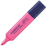 STAEDTLER 36423 HIGHLIGHTER TEXTSURFER ULTRA SOFT CHISEL APPROX 15MM PINK