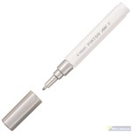 PILOT PINTOR PAINT MARKER BULLET FINE 10MM SILVER