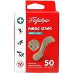 TRAFALGAR HEAVY DUTY FABRIC STRIPS 72 X 25MM PACK 50