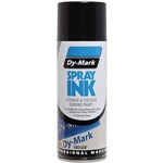 DYMARK STENCIL AND COLOUR CODING SPRAY INK BLACK