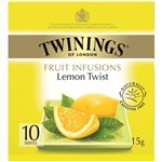 TWININGS TEABAGS LEMON TWIST PACK 10