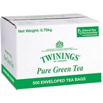 TWININGS BULK  ENVELOPED  PURE GREEN TEA CTN500