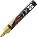 UNI PWE5MGD LIQUID CHALK MARKER BULLET TIP 25MM GOLD