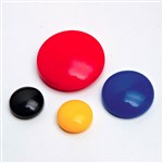 VISTA MAGNETIC WHITEBOARD BUTTONS 20MM ROUND WHITE PACK 10