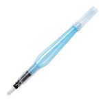 PENTEL ARTS AQUASH WATER BRUSH FLAT TIP BLUE