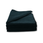 PREMIUM 330GSM KNITTED MICROFIBRE CLOTH  BLACK 40CM X 40CM SHIPS FROM SYDNEY