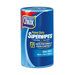 CHUX 9316B SUPERWIPES REGULAR 30CM X45MTR 116 WIPES ROLL BLUE