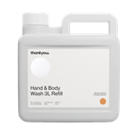 THANKYOU HAND  BODYWASH ORANGE AND ALMOND REFILL 3LTR