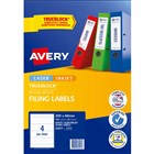 Laser Filing Labels