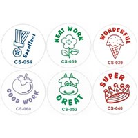 Preinked Merit Stamps