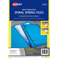 Foolscap Spiral Spring Action File