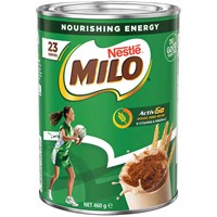 Milo and Hot Chocolate